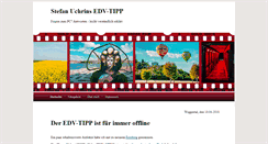 Desktop Screenshot of edv-tipp.de