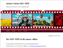 Tablet Screenshot of edv-tipp.de
